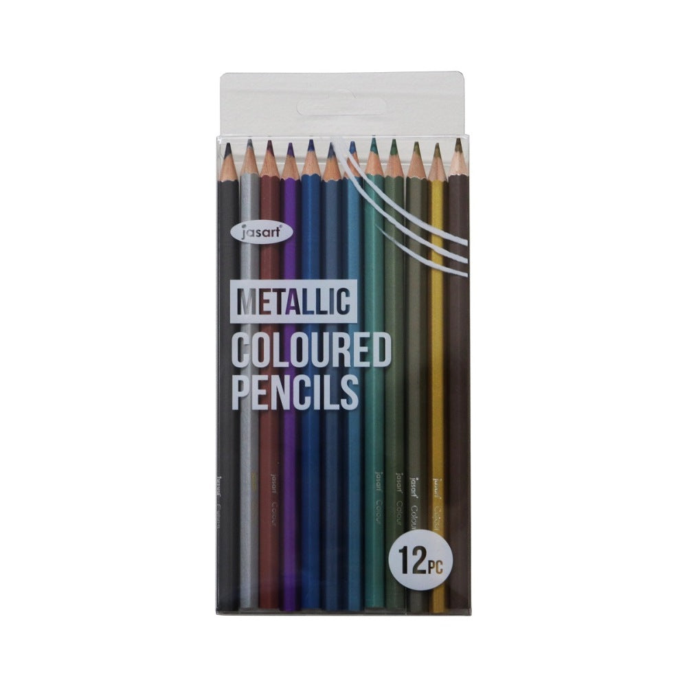 Metallic Coloured Pencil Set
