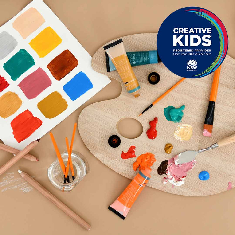 Acrylic Painting - Creative Kids Online Workshop